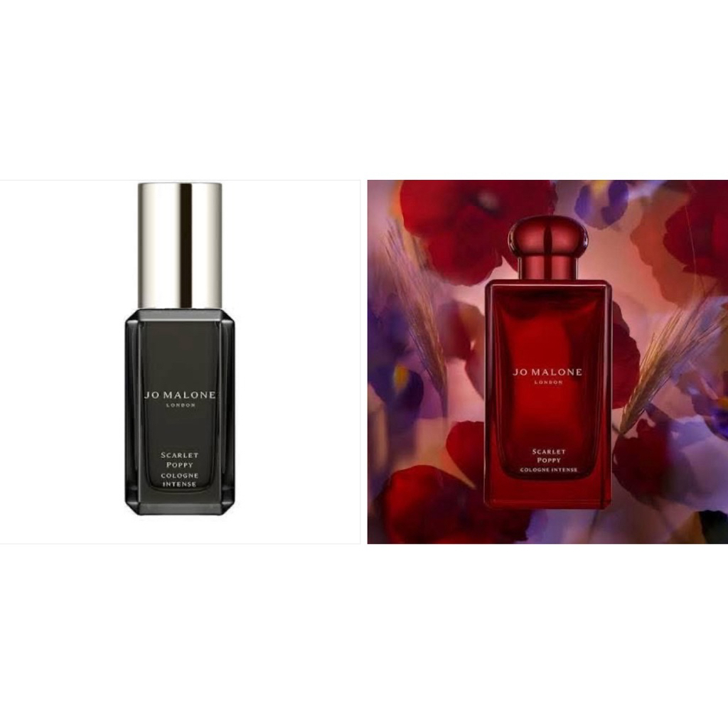 ขนาดเดินทาง หัวสเปรย์ Jo Malone Scarlet Poppy Cologne Intense 9ml