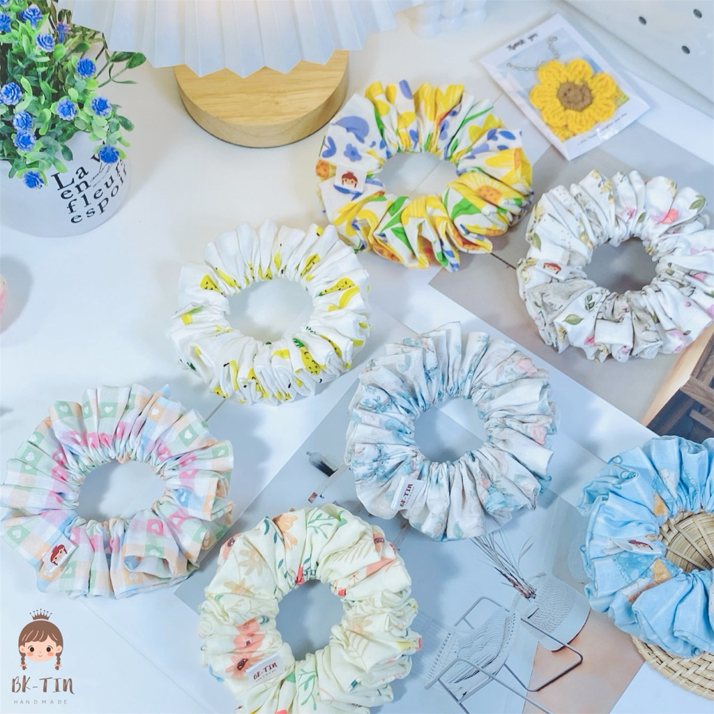 ยางรัดผม •BK-TIN HANDMADE• Sunflower 🌻