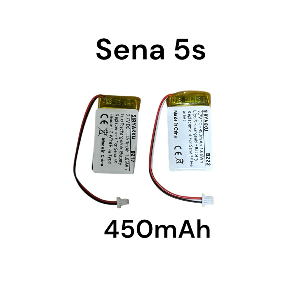sena 5s 450mAh Bluetooth helmet headset battery sena 5s 450mAh