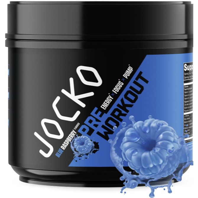 Jocko Fuel Ultimate Pre Workout Powder - Pre-Workout Energy Powder Drink for Men & Women - High Stim
