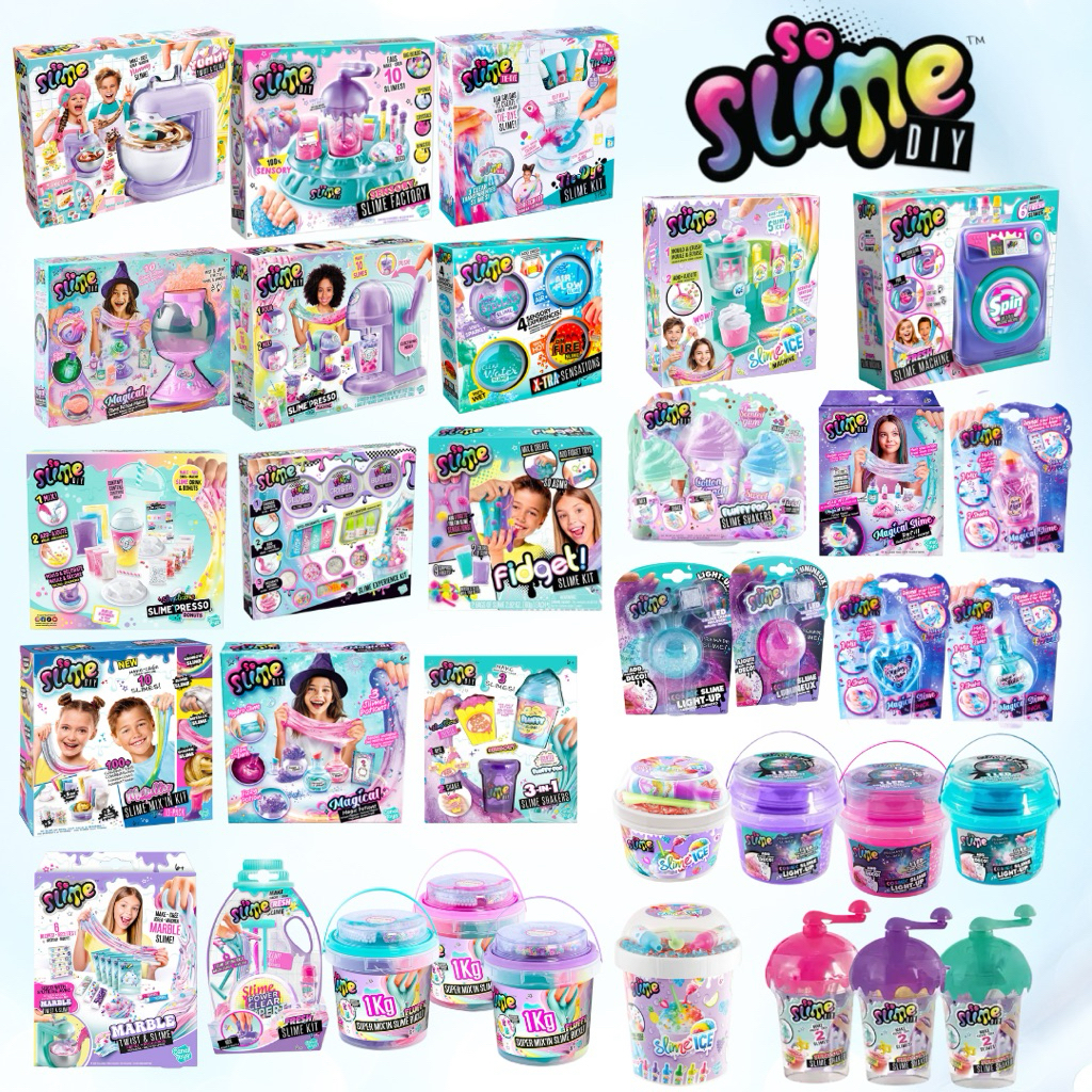 มัดรวม So Slime DIY ของแท้ Collection ใหม่ล่าสุด นำเข้าจากเมกา พร้อมส่ง
