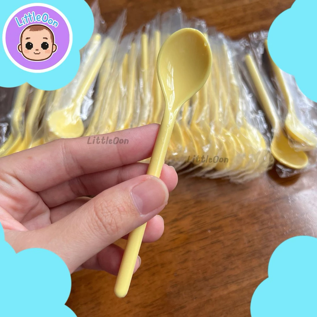 ช้อนกินข้าวเด็ก ช้อนวิเศษ ช้อนเด็ก ช้อนเหลือง ช้อนbabypicnic ช้อนพกพา ช้อนป้อนข้าวเด็ก thumbnail 3