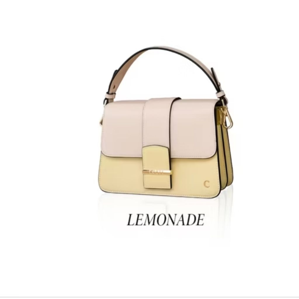 กระเป๋า Cozii Bag รุ่น Emma สี Lemonade พร้อมสายครบชุด อุปกรณ์ครบ