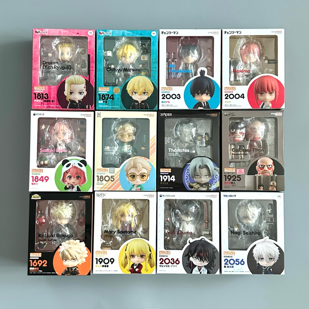 [พร้อมส่งในไทย ของแท้ 💯] Nendoroid นางิ คัตจัง vox จิฟุยุ อาคิ มาคิมะ ไททัน ล็อต JP / ตัวแทนไทย