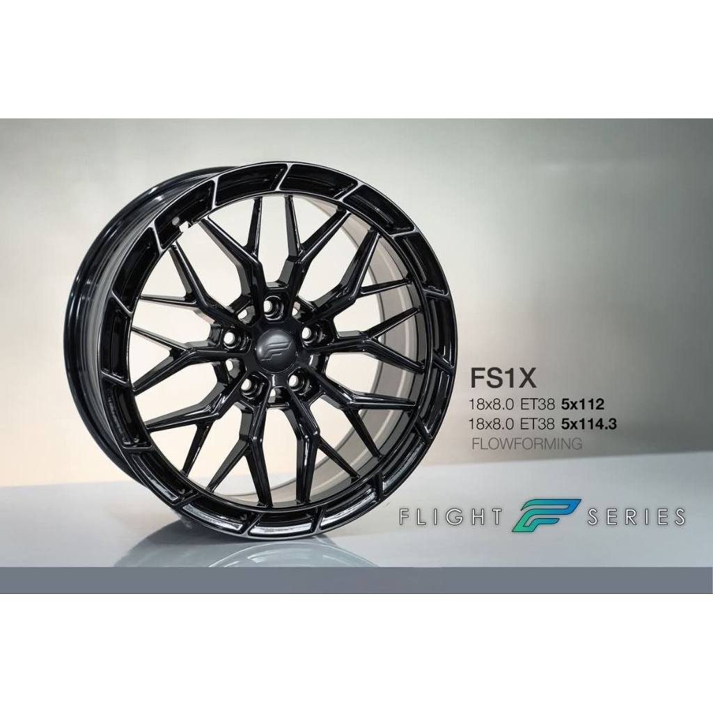 ล้อแม็กขอบ18​  5รู×112/114  (ราคาต่อวง)​ เบา​ ทน​ ขับขี่ดีขึ้น