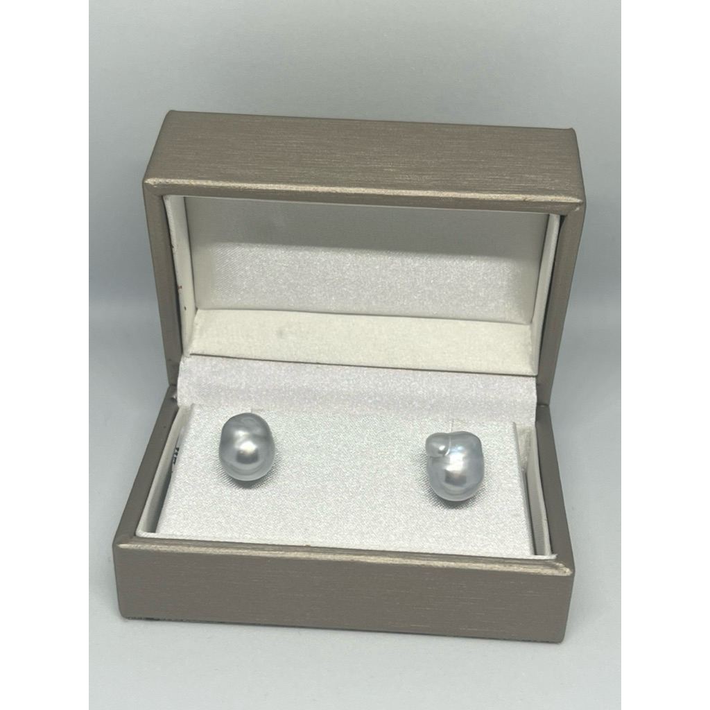 ไข่มุก South Sea Tahiti ตาฮิติ silver บาร็อค