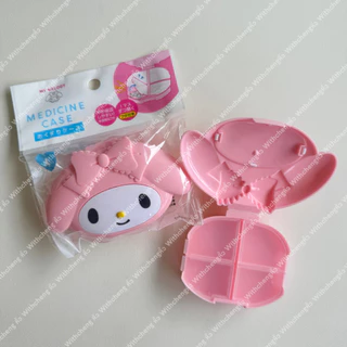 พร้อมส่งที่ไทย ✅ กล่องใส่ยา เก็บของชิ้นเล็ก ลายการ์ตูน Sanrio Disney 🇨🇳🇯🇵🇰🇷