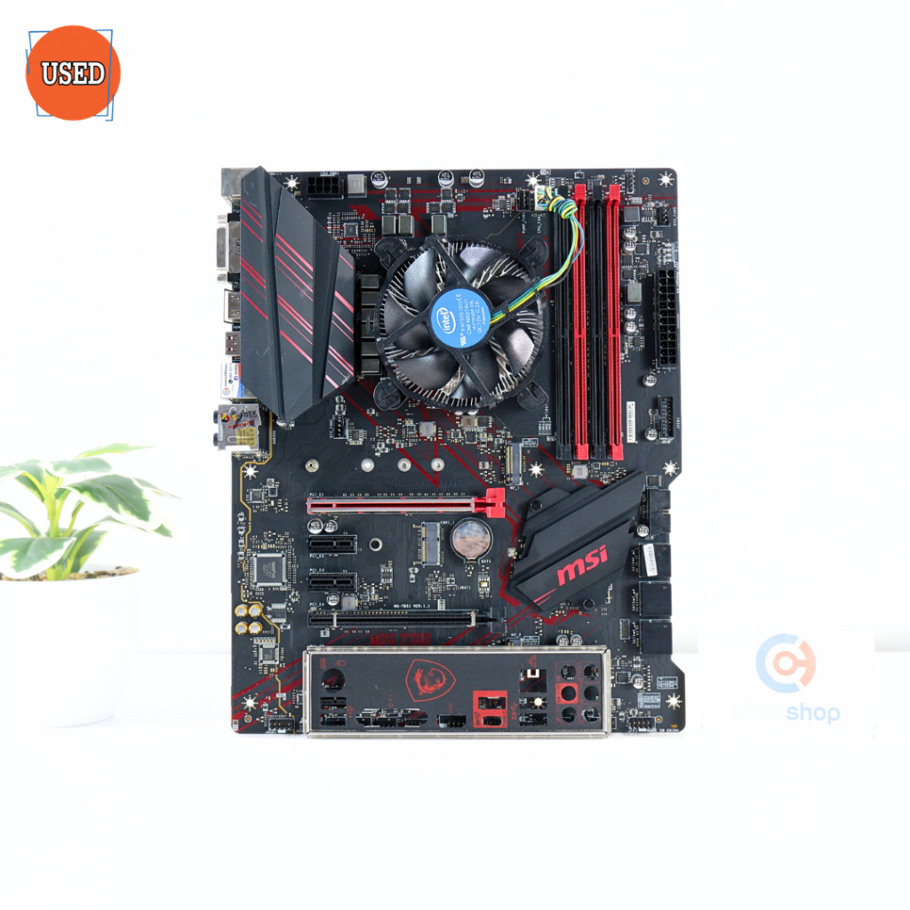 ชุดซีพียูพร้อมเมนบอร์ด CPU: INTEL CORE I5-9400F + MB: MSI MPG Z390 GAMING PLUS P16575