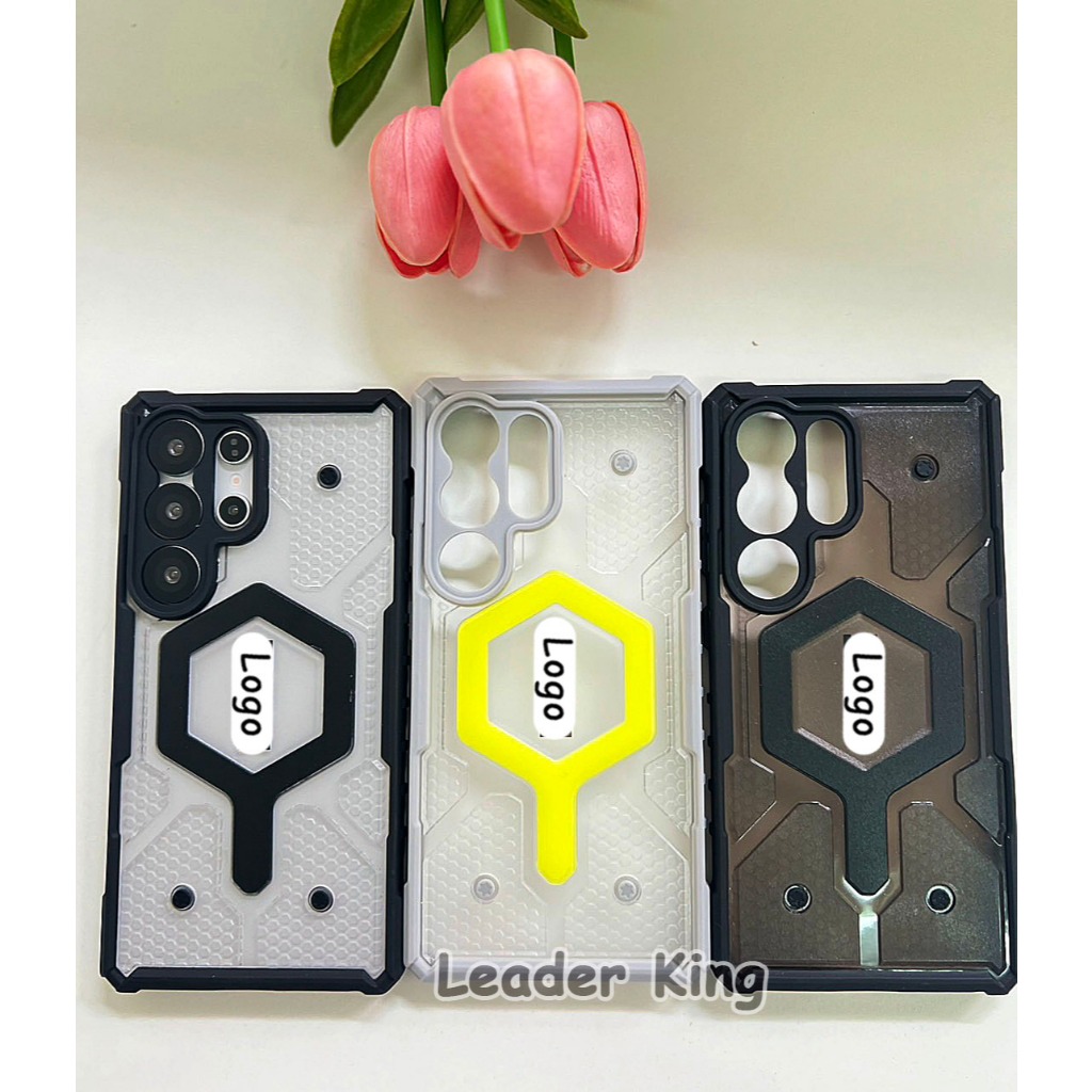 เคส ชาร์จได้ สำหรับ Samsung S25Ultra S24Fe S24Ultra S24/S25 S23Ultra S24Plus เคส แม่เหล็ก 013