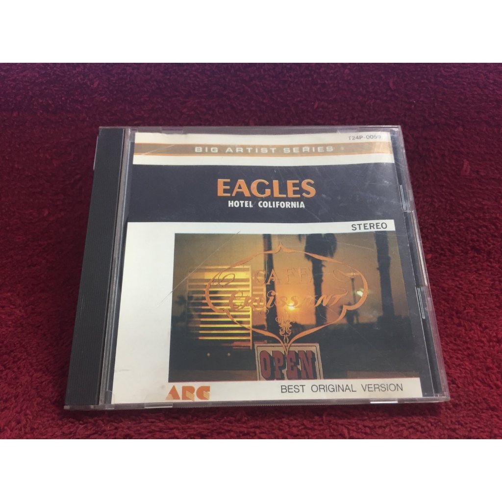 CD  Eagles – Hotel Colifornia  สภาพตามปก CA7-142