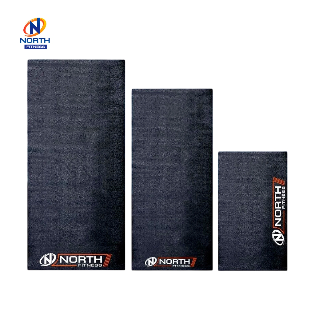 NORTH FITNESS แผ่นรองลู่วิ่งไฟฟ้า รุ่น MAT GYM แผ่นยางรองลู่วิ่ง แผ่นยางรองจักรยานออกกำลังกาย หนาพิเศษ ทนทาน