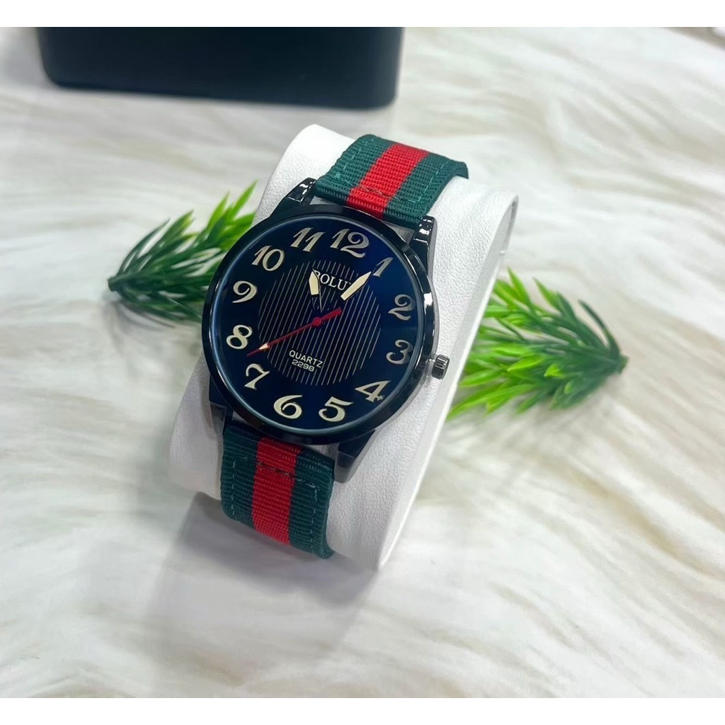 BOLUN นาฬิกาแฟชั่น รุ่น 2288 นาฬิกาผู้ชาย สายผ้านาฬิกา QUARTZ ควอตซ์ ดีไซน์สปอร์ต สำหรับทุกวัน
