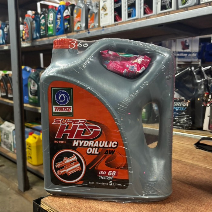 น้ำมันไฮดรอลิค Trane SUPER HD HYDRAULIC OIL AW ISO 68 ขนาด 5 ลิตร