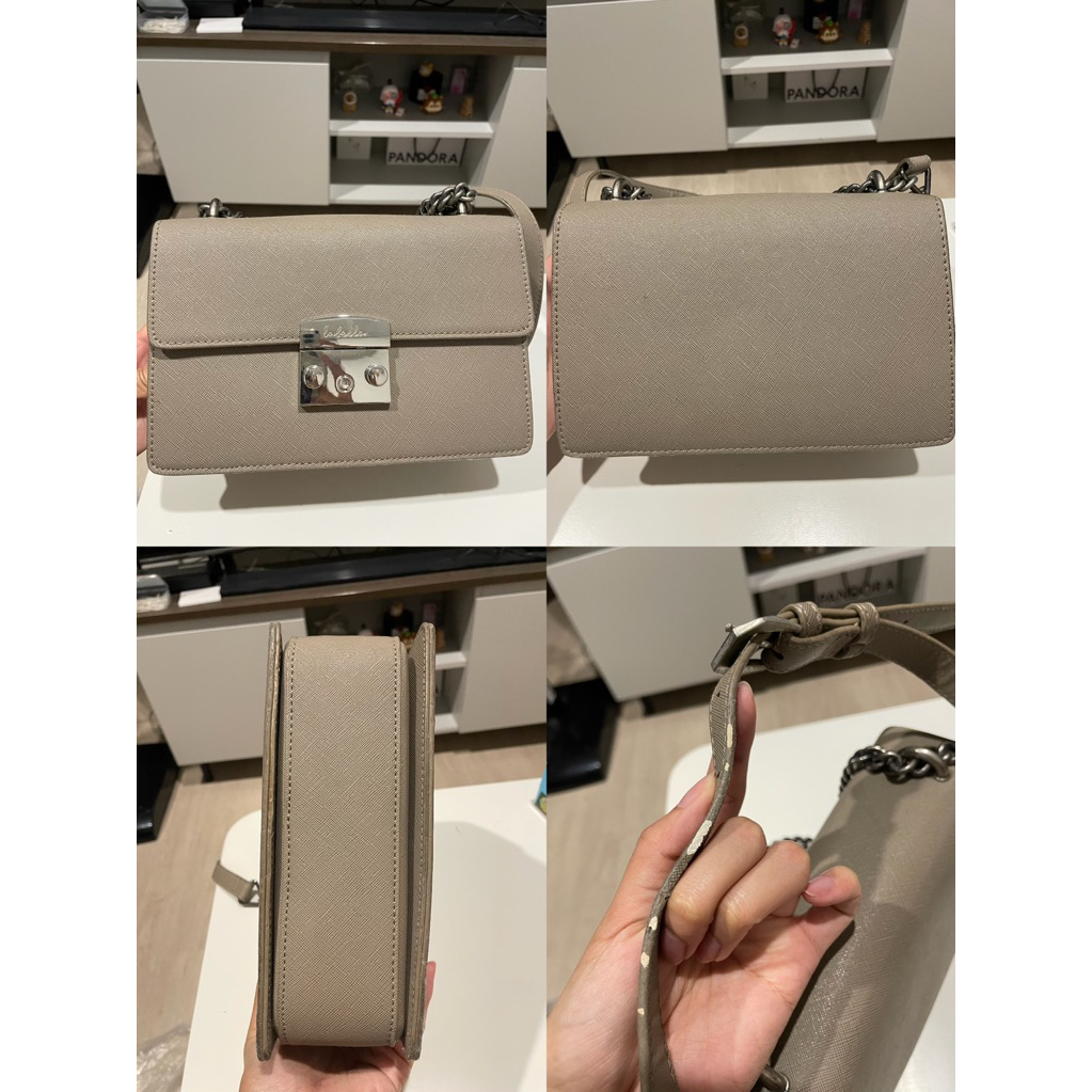 มือสอง : กระเป๋า Labella รุ่น Luna M สี Smoke grey