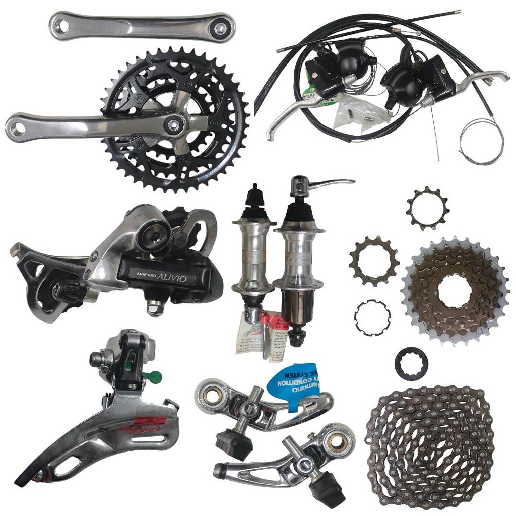 Group Set SHIMANO ALIVIO กรุ๊ปเซต 3x7 สปีด (MC10) ราคาพิเศษ
