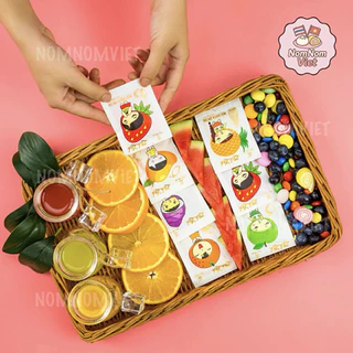 เจลลี่เคี้ยวหนึบรสผลไม้ยอดฮิตเวียดนาม(10ชิ้น)มี 2 ขนาด หลากหลายรสชาติ - Zai Zai Jelly