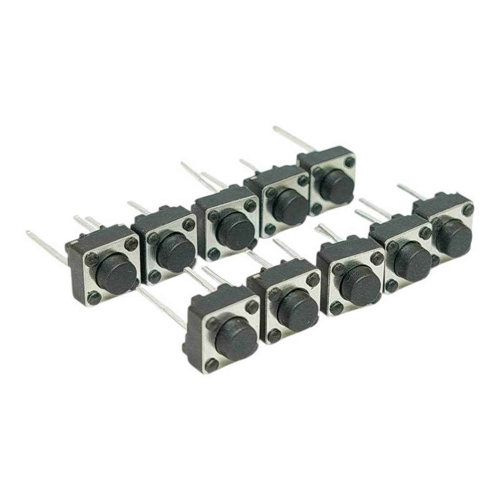 10pcs tact switch 2ขา 6x6x5 mm ไมโครสวิทซ์