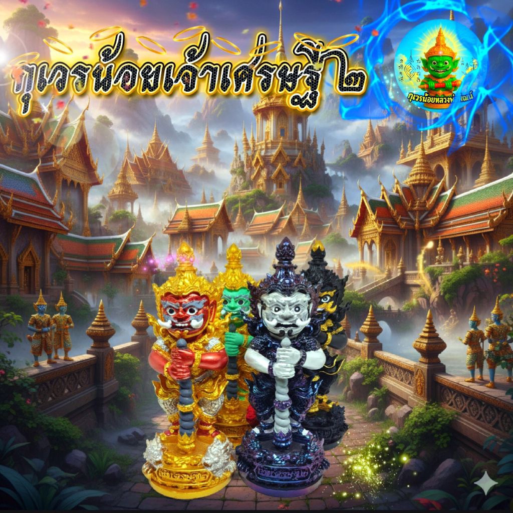 กุเวรน้อยเจ้าเศรษฐี ๒ขนาด5.5นิ้ว