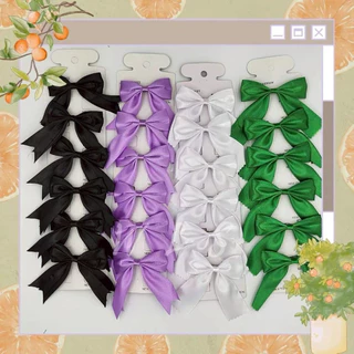 กิ๊ฟโบว์นักเรียน แผงละ6ชิ้น กิ๊ฟโบว์นักเรียน กิ๊ฟนักเรียน กิ๊บโบว์นักเรียน กิ๊ฟโบว์ 1 ชั้น