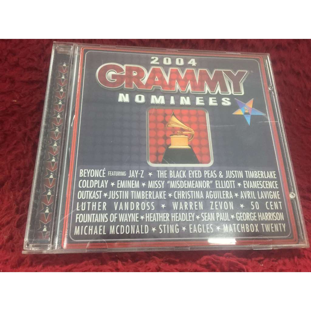 CD Various – 2004 Grammy Nominees สภาพตามรูปปก ZA133-63