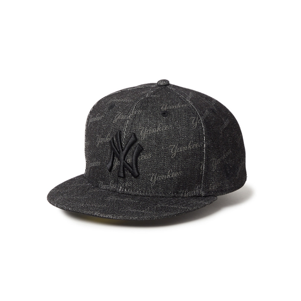 New Era หมวกรุ่น New York Yankees Laser Burn Out Black 59Fifty Cap