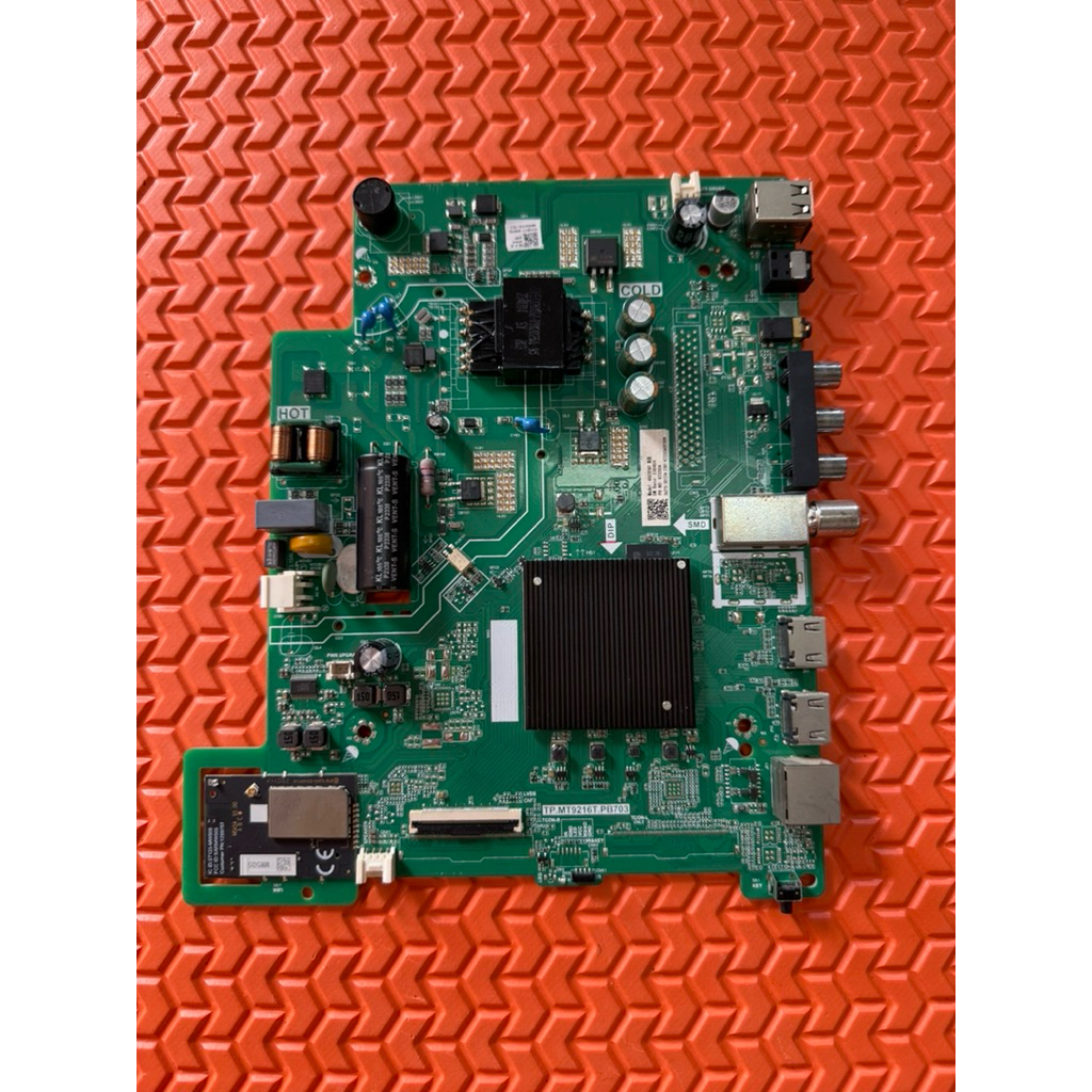 เมนบอร์ดทีวี Hisense รุ่น40A4200G พาสบอร์ด TP.MT9216T.PB703