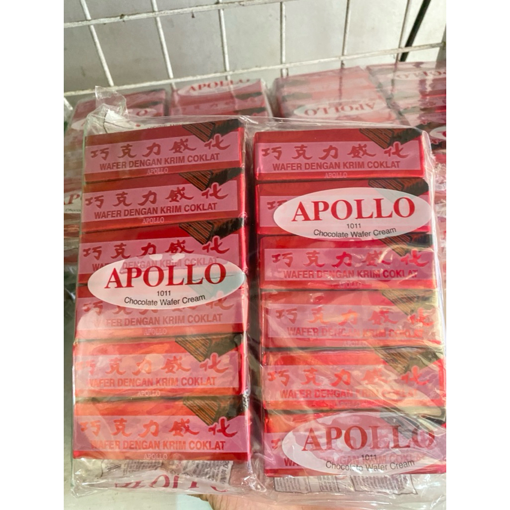 ช็อคแดง Apollo Chocolate Wafer Cream