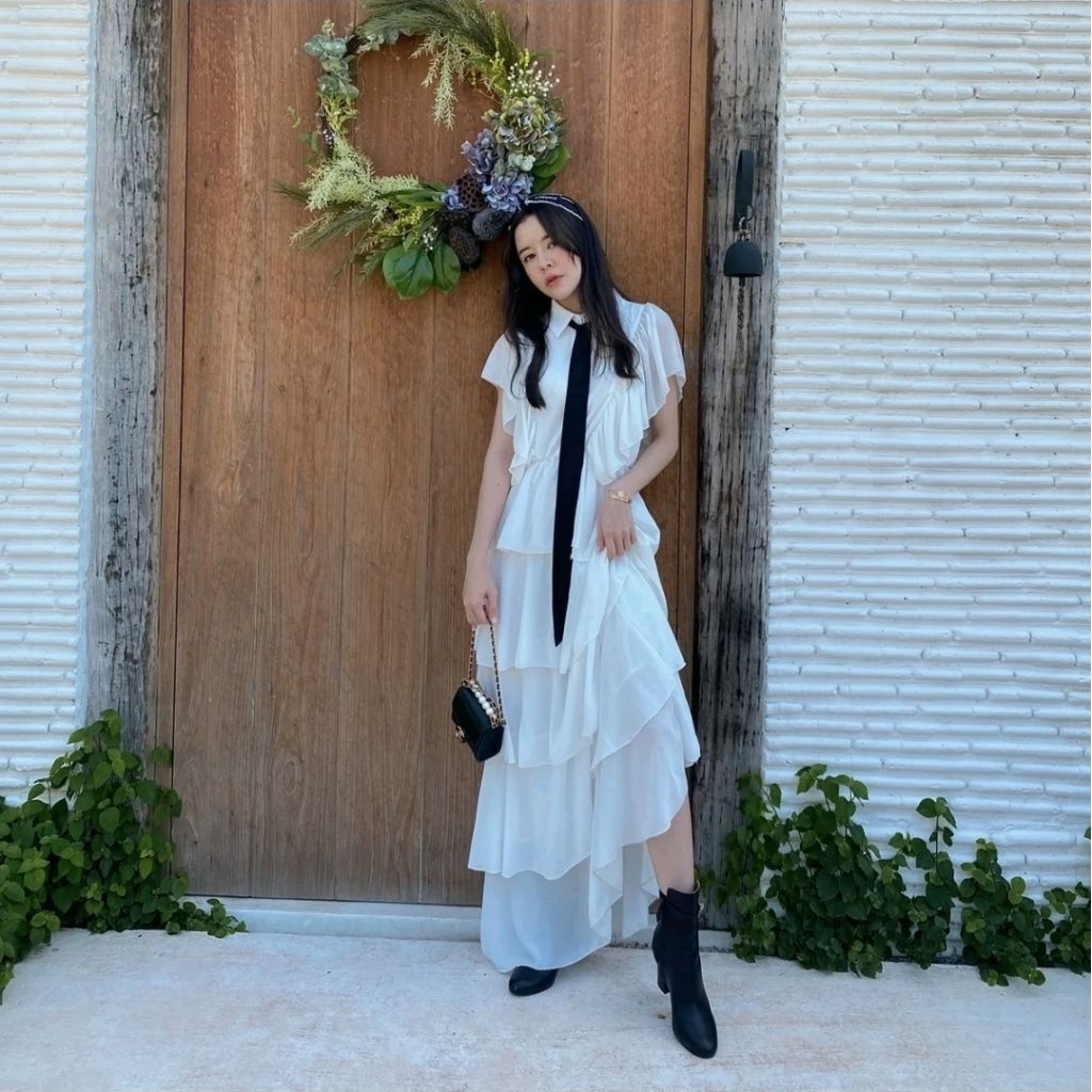 📌FF0031 - Lady Diana Dress(M)ตำหนิ‼️