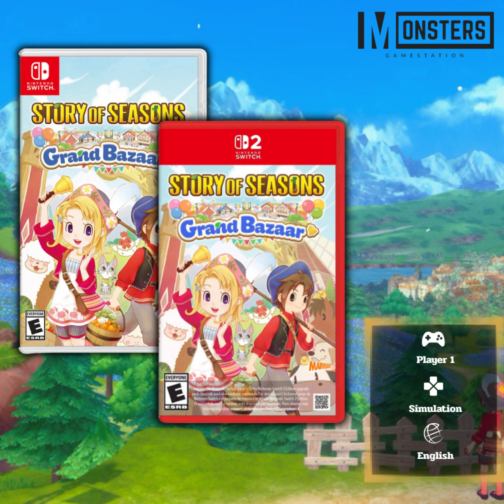 STORY OF SEASONS Grand Bazaar [Nintendo Switch] [Nintendo Switch 2] (สินค้าพร้อมส่ง)