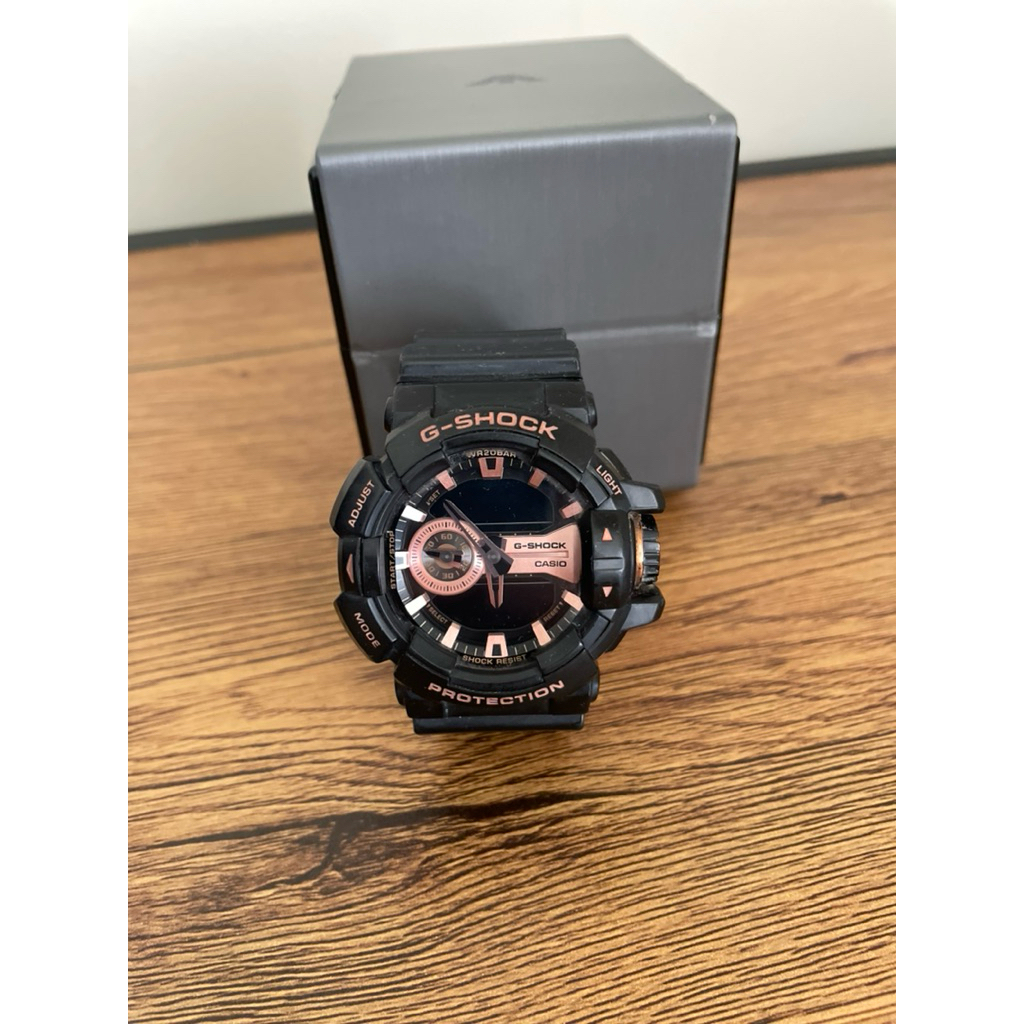 (มือสองของแท้) casio G-SHOCK  GA-400GB สภาพดี