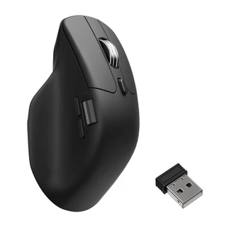 [ส่งด่วน]Keychron M6 V.2 Ergonomic Wireless Mouse เมาส์ไร้สาย เสียงคลิกเงียบ ชาร์จUSB-C[ประกันศูนย์ไทย2ปี]