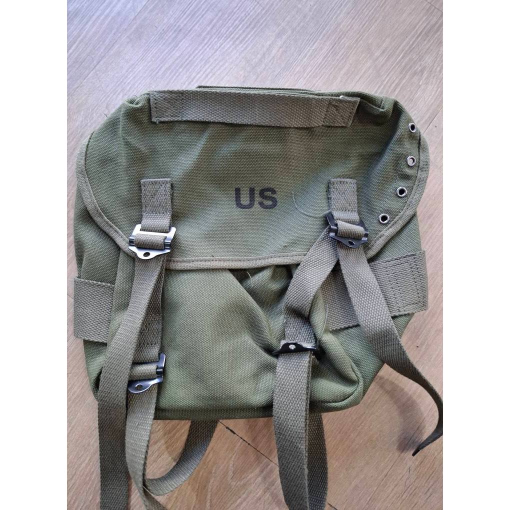 กระเป๋ากระเพาะหมู สีเขียว US Vietnam M1961 Field Pack – Repro Size 23x24x15 cm ราคา ถูกที่สุด ดีลบีเคเค
