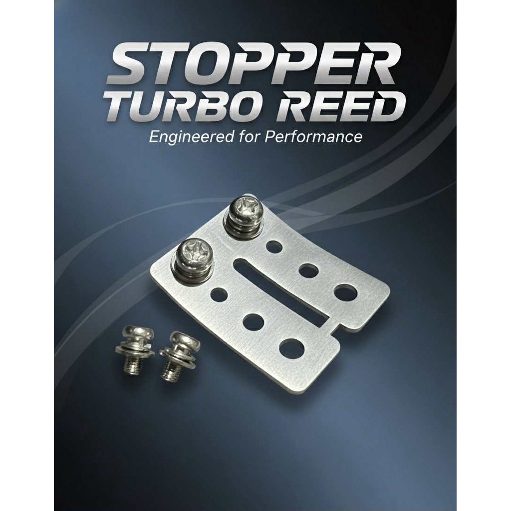 เร็ว แรงทะลุรอบ Stopper Turbo Reed ชุดแต่งเครื่องตัดหญ้า411 รอบมาไว ประหยัดน้ำมัน