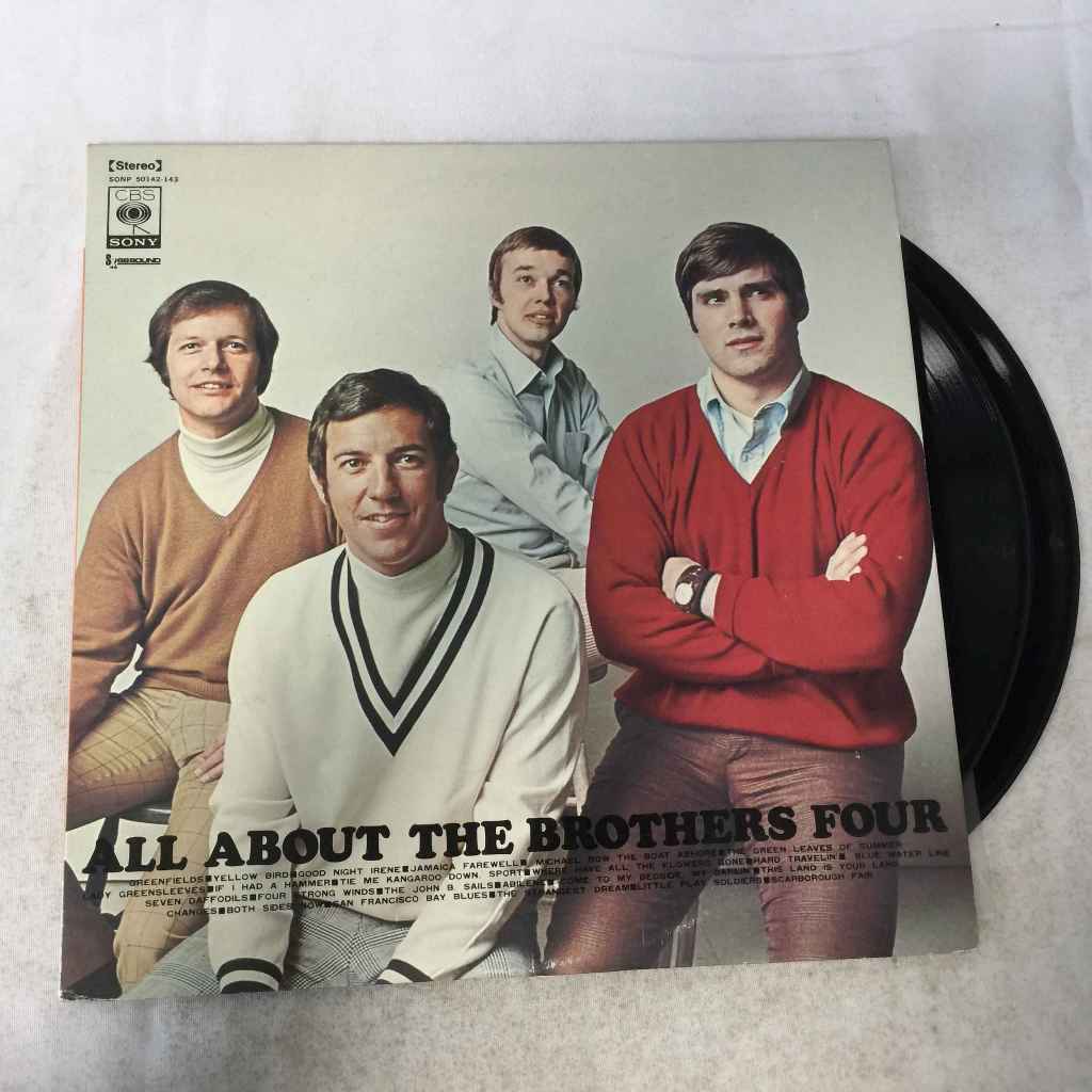 The Brothers Four - All About The Brothers Four 2LP ขนาด 12 นิ้ว  K20