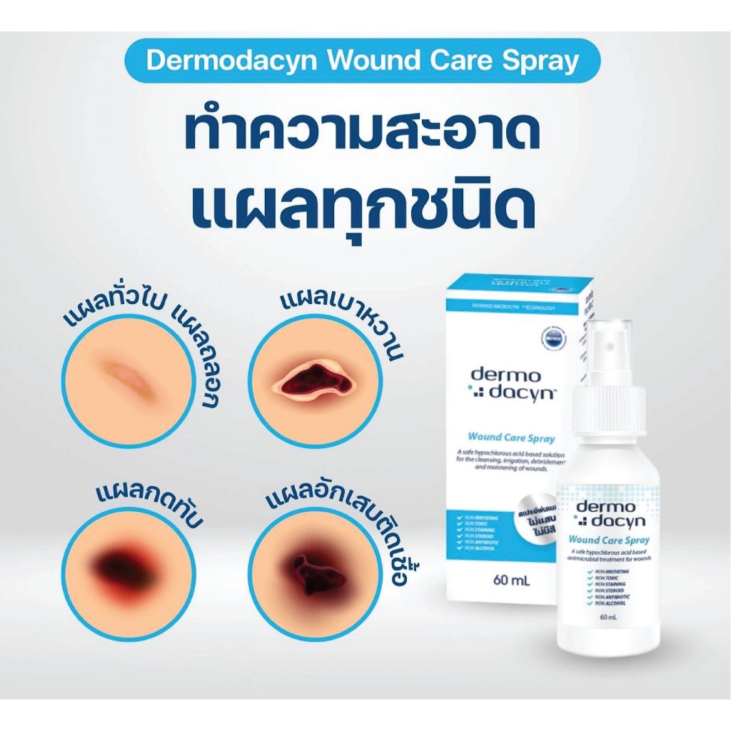 dermo dacyn wound care spray 60 ml