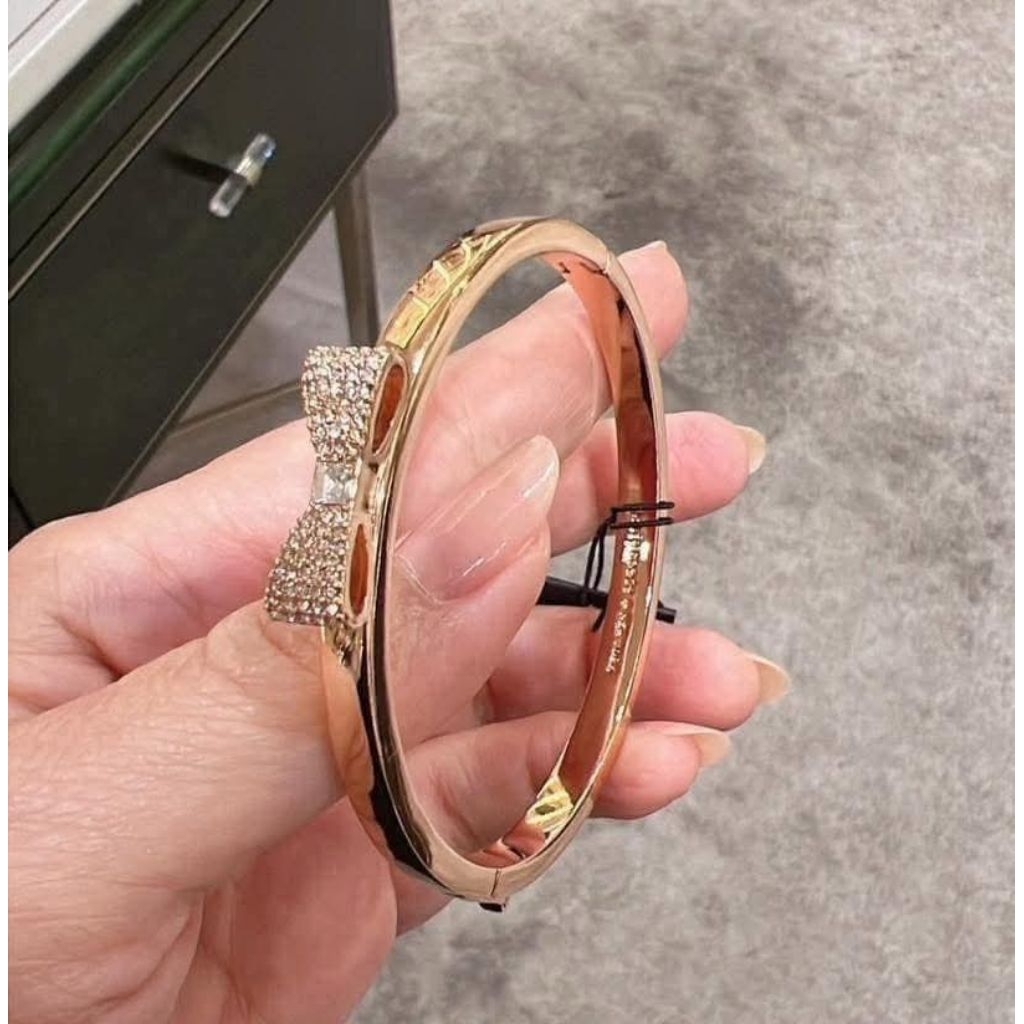 กำไล Kate Spade Really Set Bow Rosegold