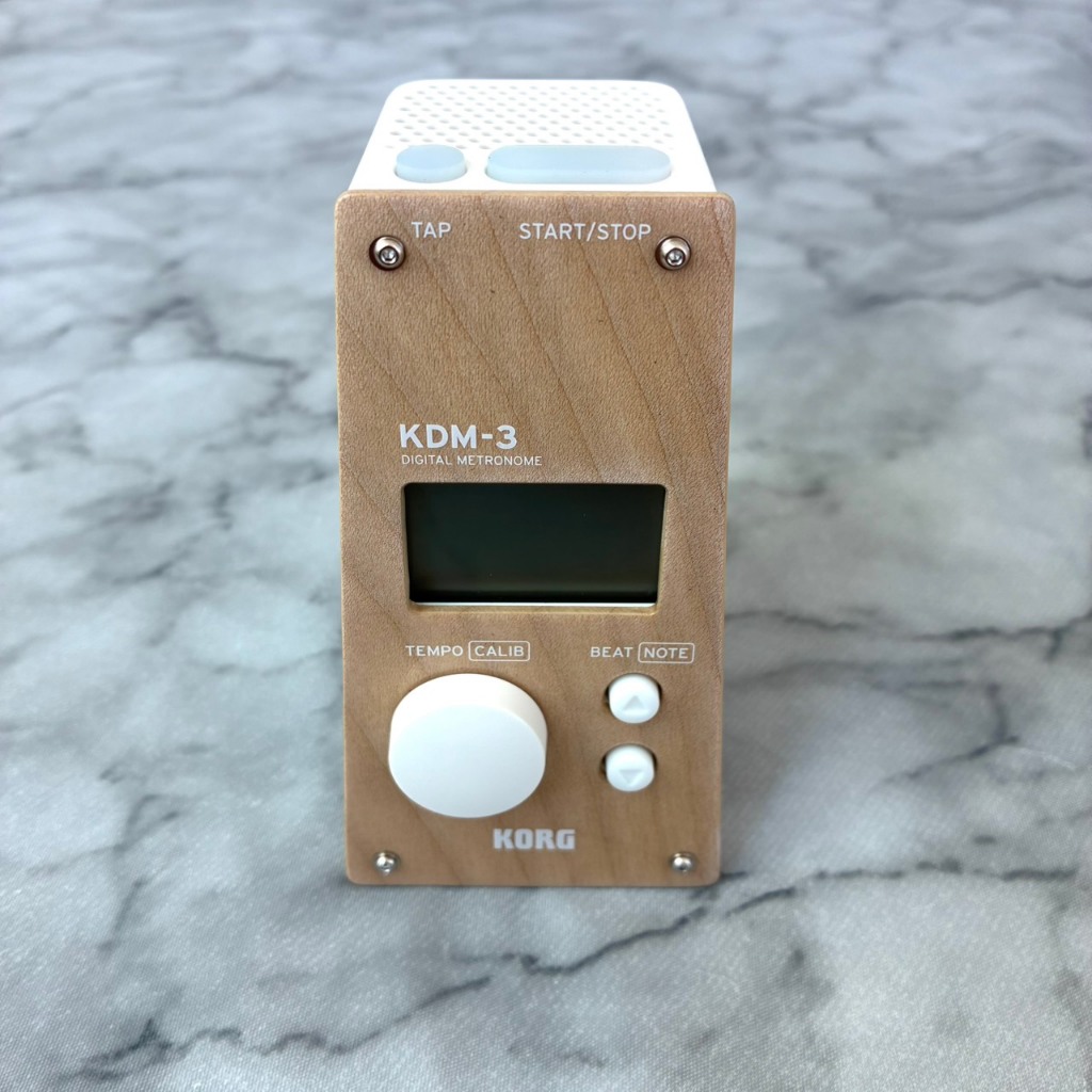 KORG Metronome KDM-3-WDWH Wooden White