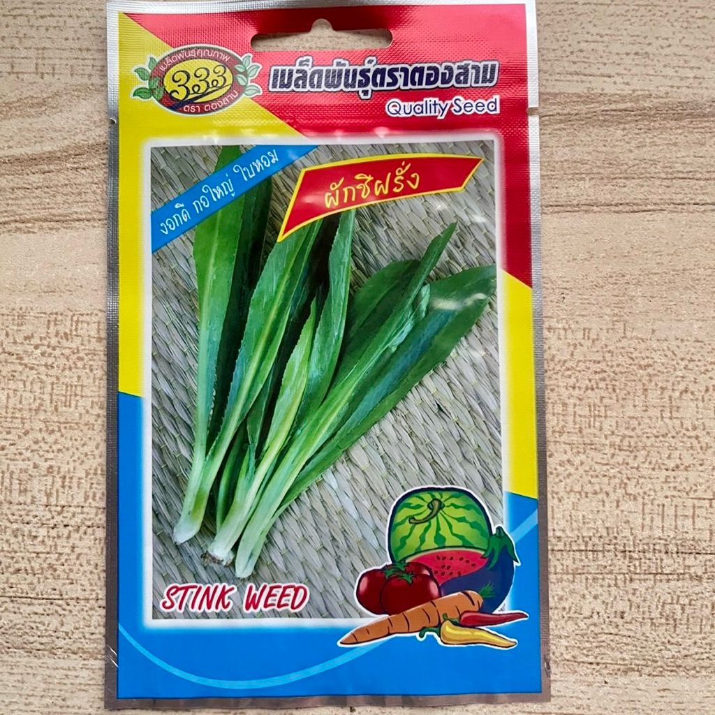 ผักชีฝรั่ง ผักชีใบเลื่อย ( 1 กรัม ประมาณ 2000 เมล็ด)