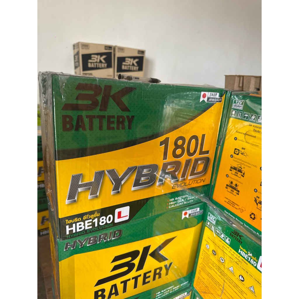 แบตเตอรี่ 3K 180 R/L