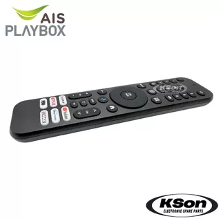 รีโมทกล่องทีวี เอไอเอส เพลย์บอกซ์ มีคำสั่งเสียง ใช้ได้ทุกรุ่น Universal AIS PLAYBOX Remote Control with Voice Control
