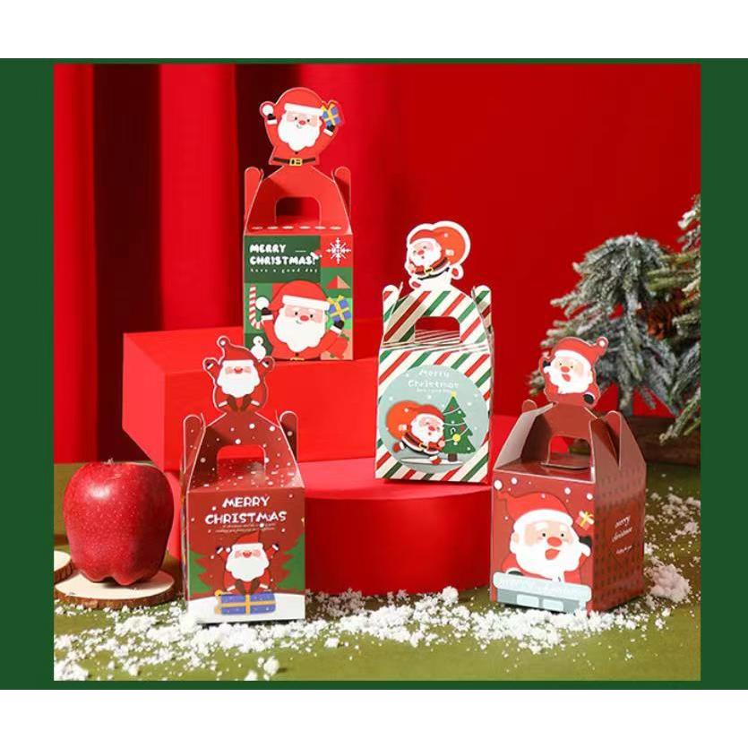 🍉IL🍉BOX Christmas กล่องของขวัญคริสต์มาส กล่องใส่ขนม กล่องคริสต์มาส ปีใหม่ พร้อมจัดส่ง