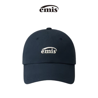 EMIS - SMALL LOGO BALL CAP (BLACK , BROWN , CREAM , GREEN , NAVY , PASTEL BLUE , PINK , RED)