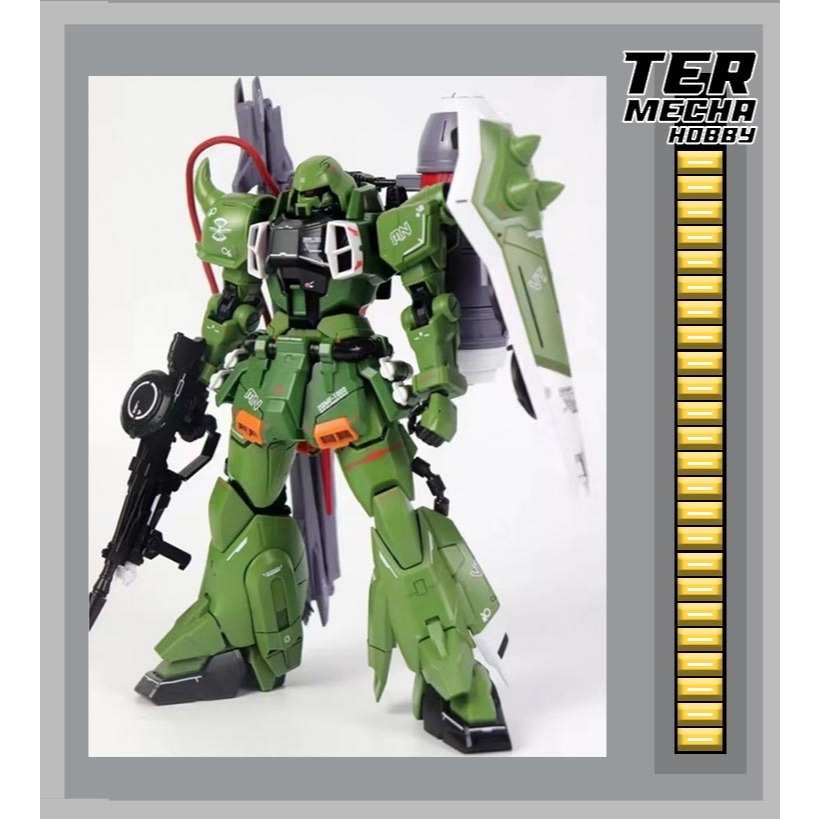 [AA-Model] MG 1/100 2001GA Gunner Zaku Warrior (Green)