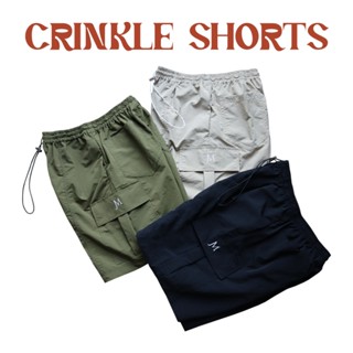 JAMANBKK / CRINKLE SHORTS / กางเกงขั้นสั้นผ้า Nylon