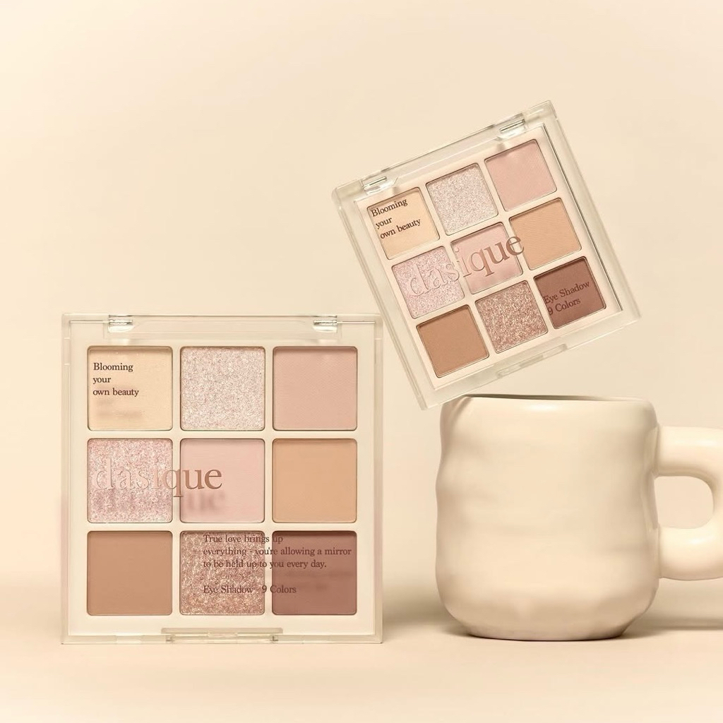 ☁️แท้/ส่งด่วน🌸ตำหนิกล่องเปื้อน‼️Dasique Mini Shadow Palette สีMilk Latte 3.5g exp.2028