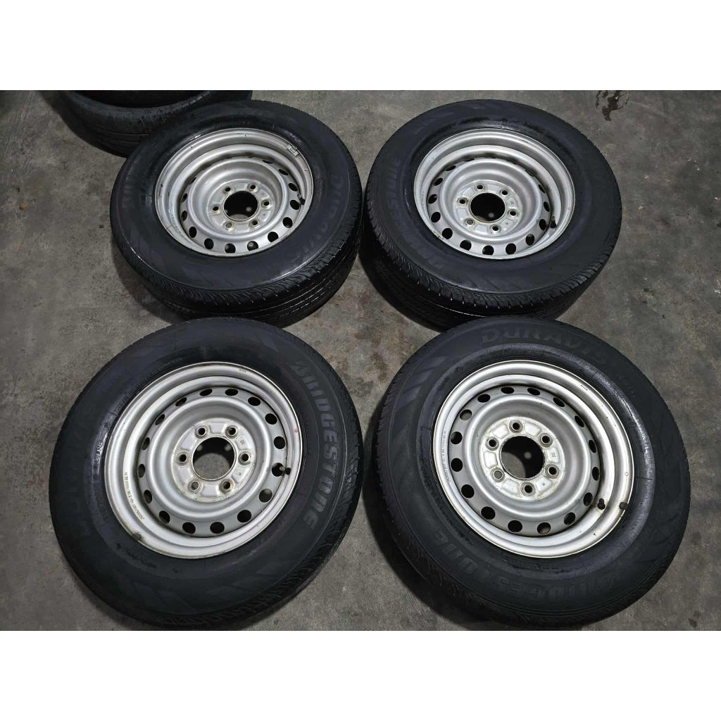 ล้ออะไหล่กระบะขอบ 15" 6รู 139