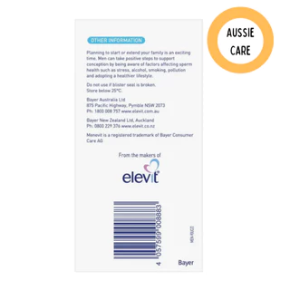 Menevit Pre-Conception for Men 30&90 capsules