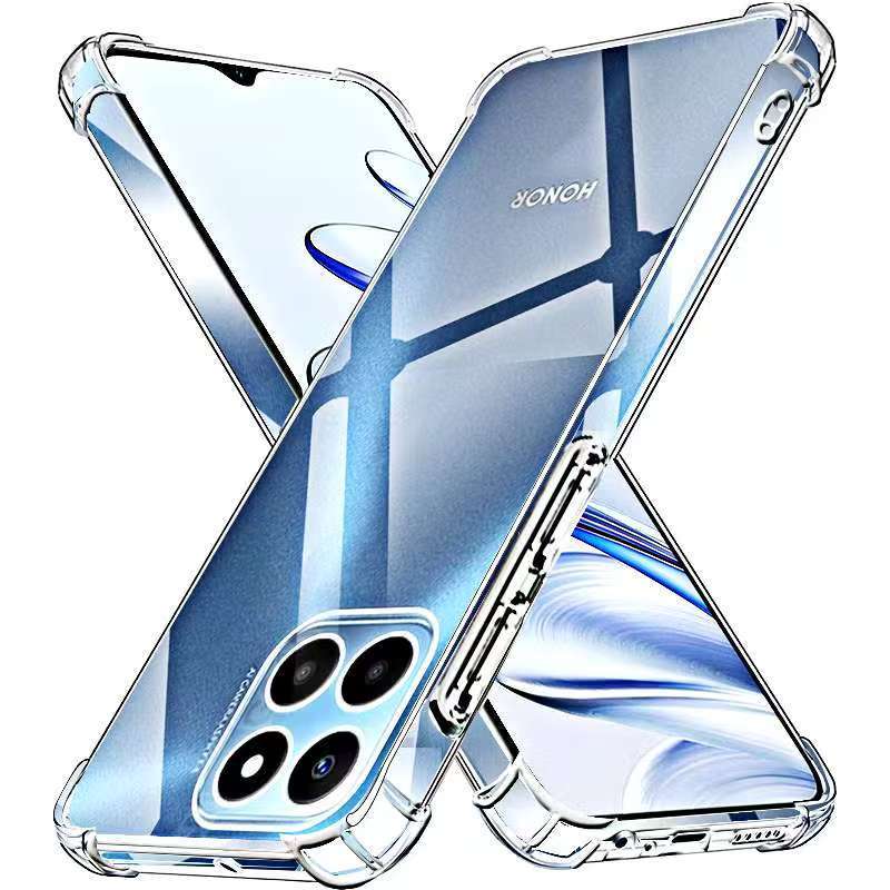 Honor X7d 5G/Honor 400 Smart 5G/เคสTPUใสกันกระแทกแบบคลุมกล้องHonor X8a 4G/Honor X8 5G/Honor 70 Lite/