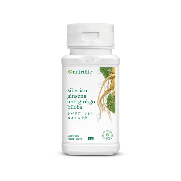 Nutrilite Siberian Ginseng and Ginkgo Biloba (Japan)