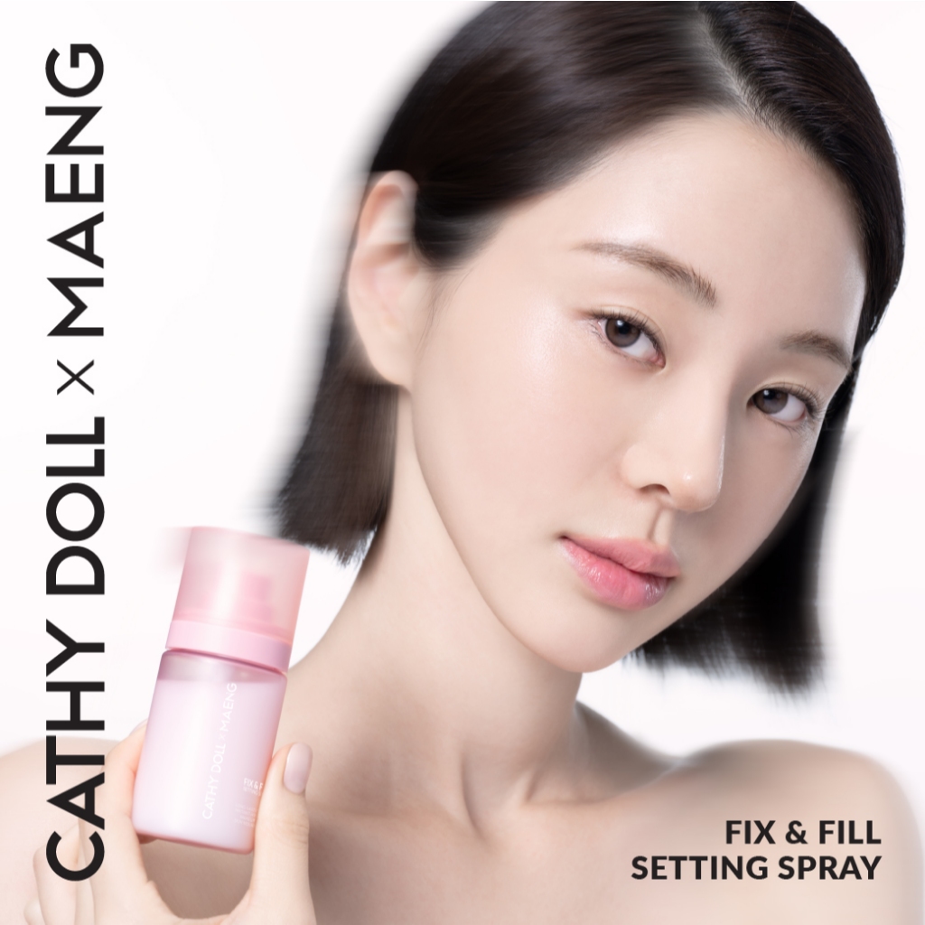 CathyDollxMaeng ฟิกซ์แอนด์ฟิลล์เซ็ตติ้งสเปรย์ 50ml (ล็อกเมคอัพ เมคอัพ)